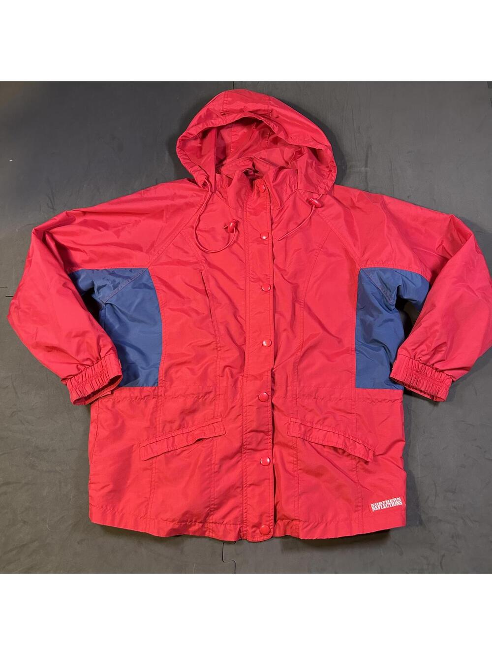 Northern Reflections men’s Red and Navy Windbreaker Jacket